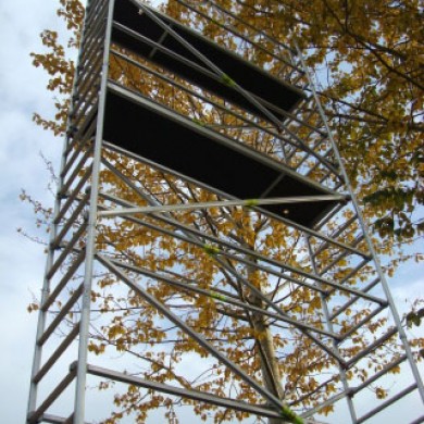 Alumīnija tornis MP 1008 darbam augstumā līdz 10 metriem